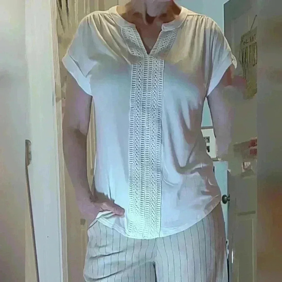 NWT Cable & Gauge ultra soft comfy top with chic style - Picture 8 of 10